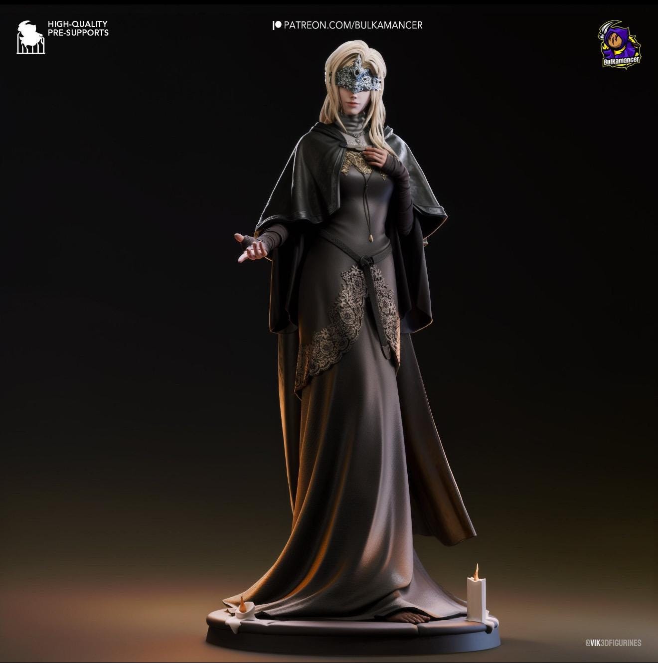 ダークソウル3 火防女1/4スタチュー Firekeeper - Etsy 日本