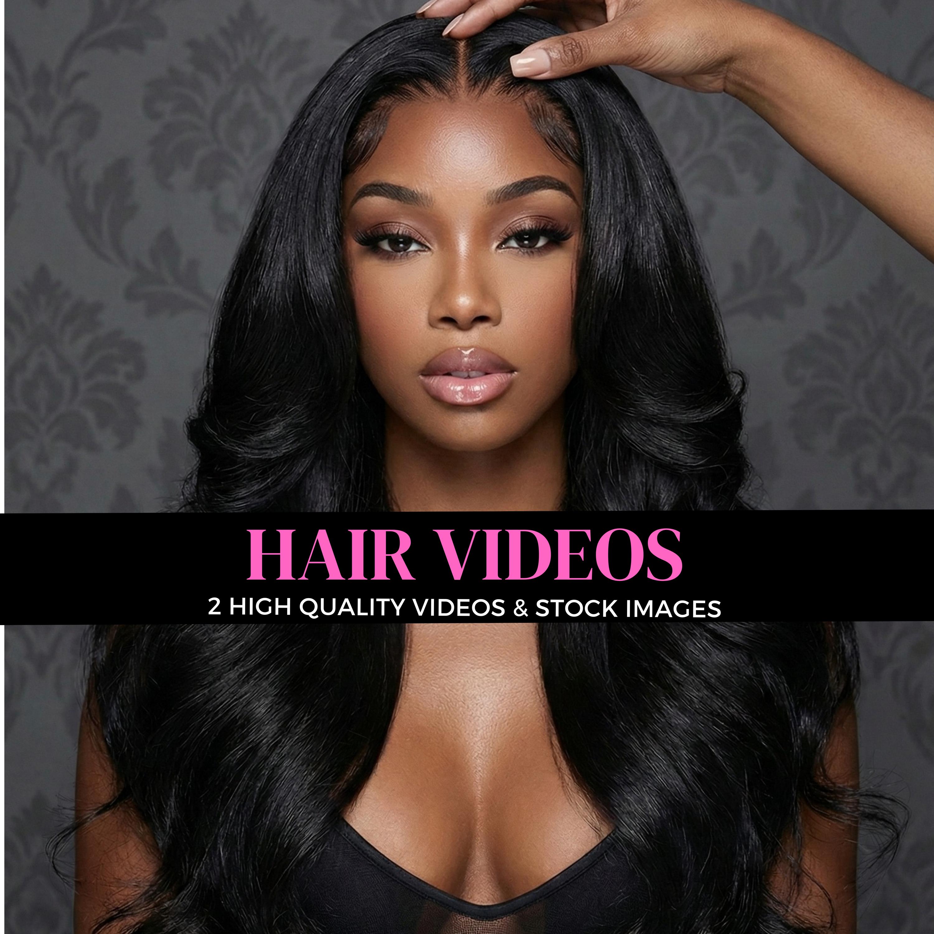 Hair Stock Hair Photos and Videos: Beauty Branding (digital Download ...