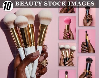 Beauty Stock Photos: Makeup Artist Images (1024x1024 Canva PNG)
