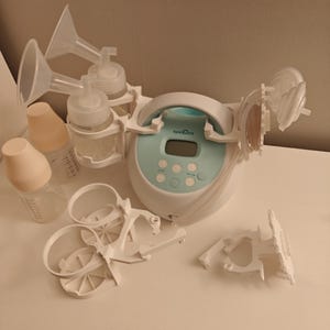 Spectra Breast Pump bottle holder and tube holder add-on (for S1 Plus/S2 Plus Pumps). image 2