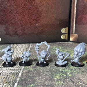 Kobold Crew D&D | Tabletop | 16k Resin Miniatures