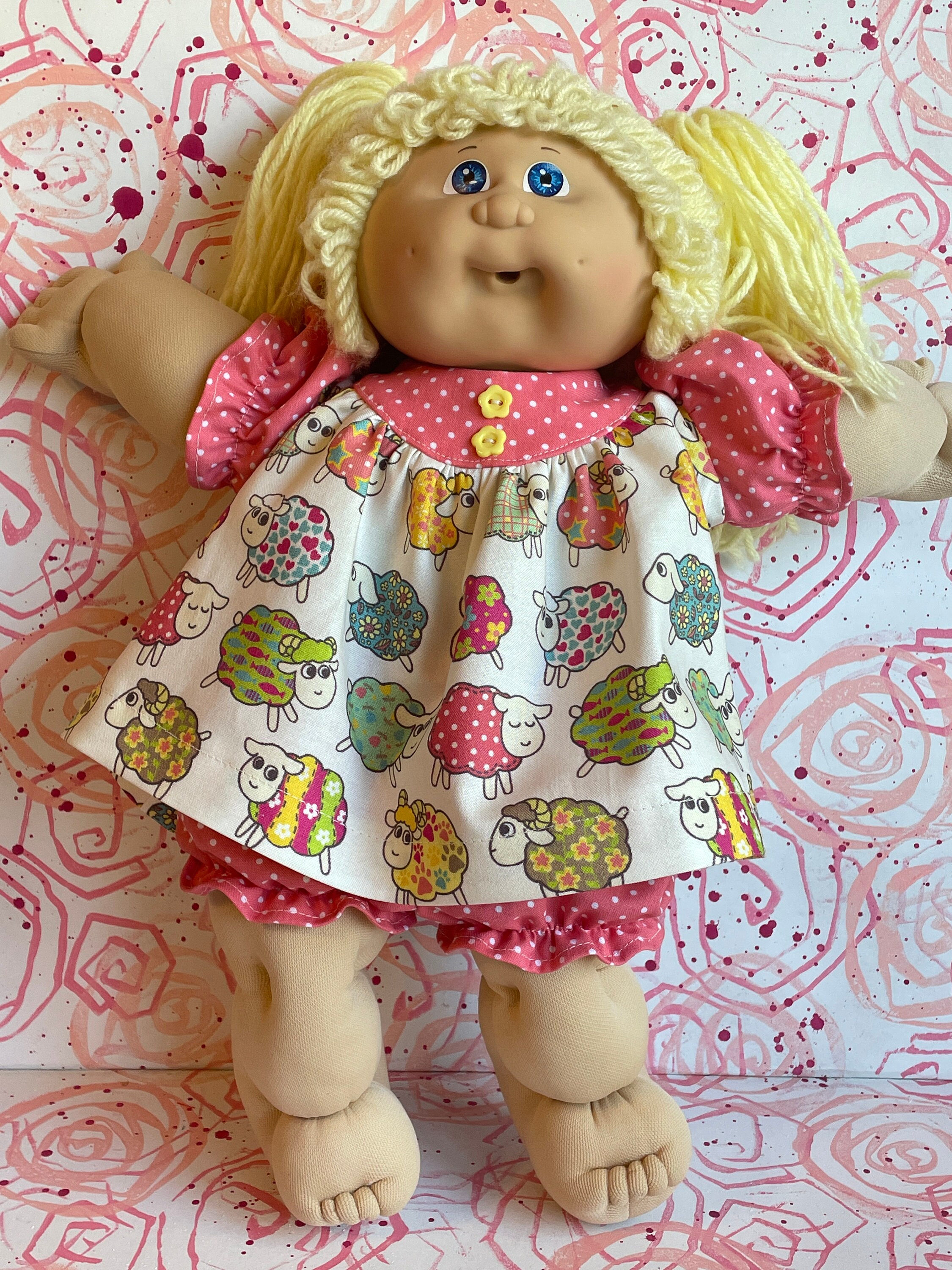 Cabbage Patch Kids 1986 AA popcorn hair