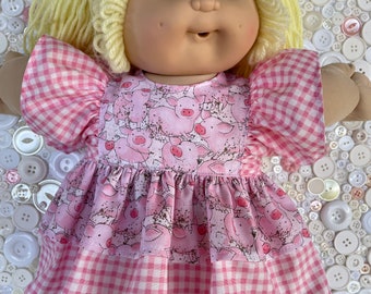 Piggies Dress and Bloomers for 16" CPK Cabbage Patch Doll