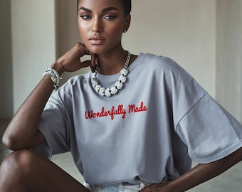 Underbart tillverkad t-shirt, självkänsla-bekräftelse, gåva för stärkande av egenvärde