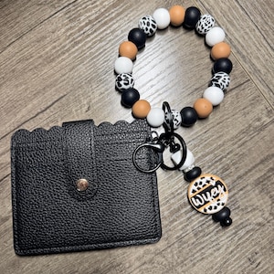 Keychain, Wallet & Wristlet Combo