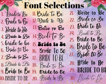 6 inch Name decals, vinyl decals, name stickers for DYI weddings, wine glasses, cups, personalized. Bachelorette Party, Bridesmaid Gift