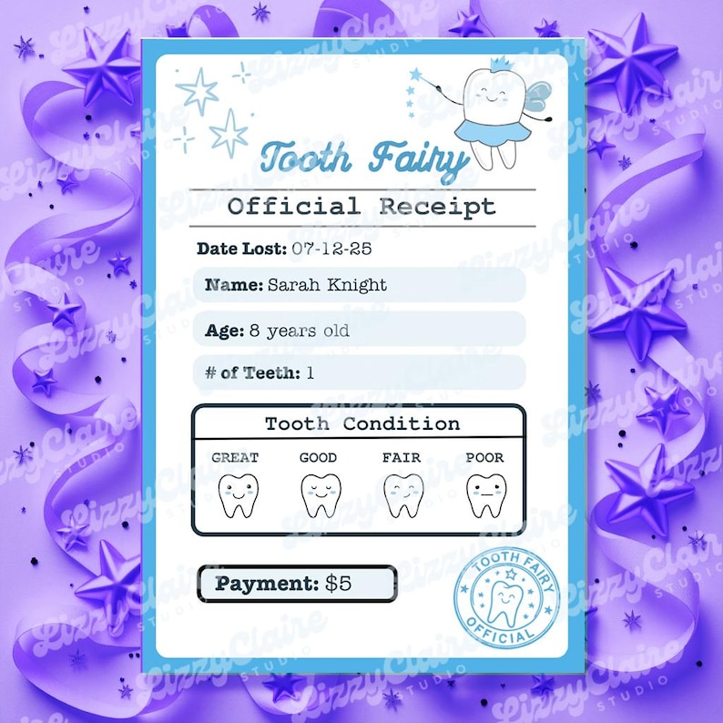 Editable Tooth Fairy Letter Bundle Certificate Receipt Apology editable-tooth-fairy-letter-bundle-certificate-receipt-apology
