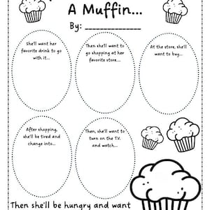 Muffins con mamá para imprimir