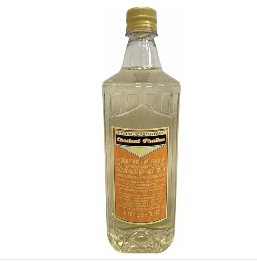 Starbucks Chesnut Praline Syrup - Etsy