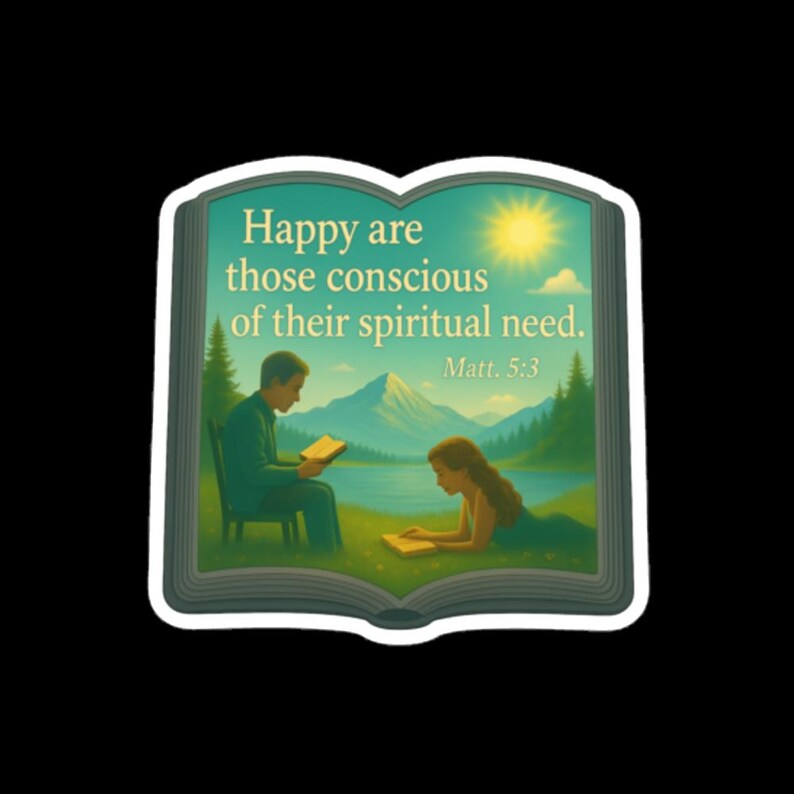 2026 Year Text Vinyl Stickers / Matthew 5:3 / JW Gift / 5 Designs - Etsy