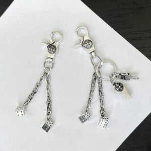 Chrome CH STYLE Link Keychain - Etsy
