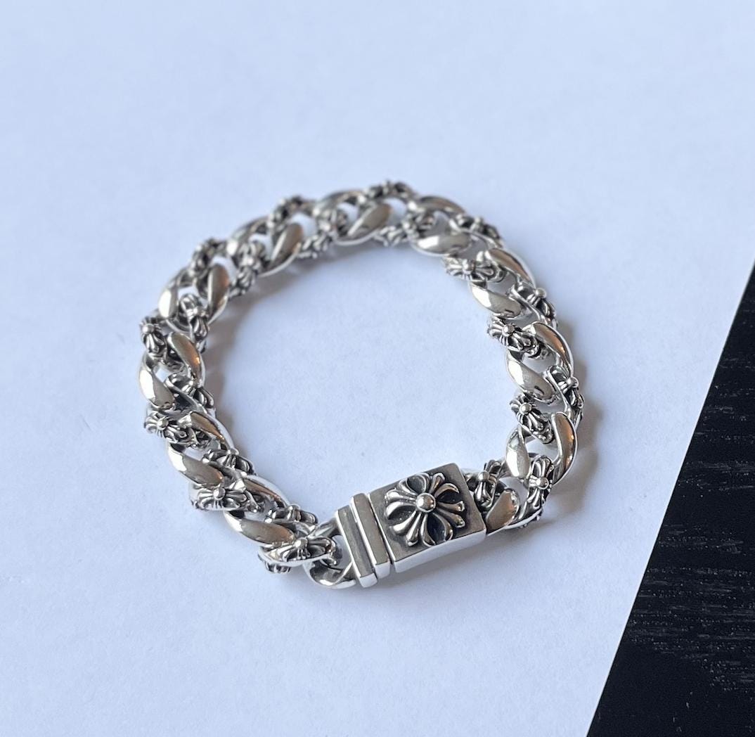 Chrome Hearts Pearl Necklace - Etsy
