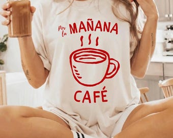 Morning Cafe, Afternoon Rum Shirt, Puerto Rico Shirt, Reggaeton Tee, Boricua, Pride Shirt, Latina Fan Shirt, Rum Cocktail Outfit