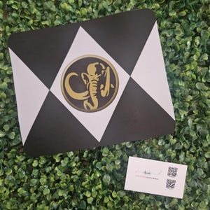 Power Ranger Pads Mighty Morphin Power Rangers Mouse Pad Designs - Etsy