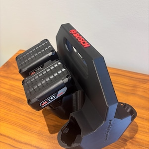Bosch 12V Battery Caddy Holder – holds 4 or 6 Batteries (Custom Made)
