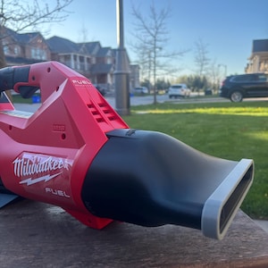 Compact Flat Short Nozzle For Milwaukee M18 3017 (Newest Model) Leaf Blower