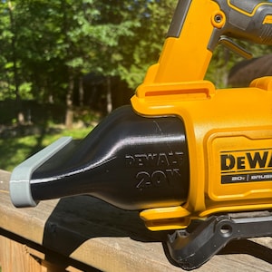 Compact Flat Short Nozzle For DeWalt 20V DCBL722 Leaf Blower