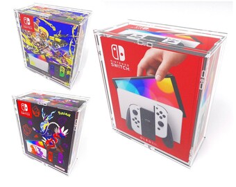 Acrylic Case for Nintendo Switch OLED suitable for Zelda Pokemon Edition