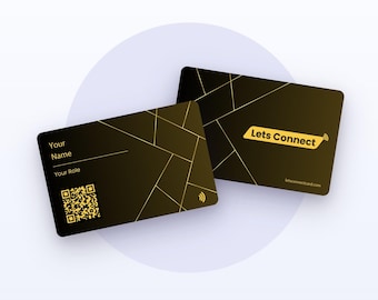 Doctor NFC Business Card PVC Lifetime Smart Visiting QR Code Tap & Share Contact
