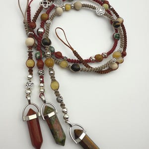 Crystal Point Hair Accessories: Lula Wraps, Set of 3 - Festival Boho