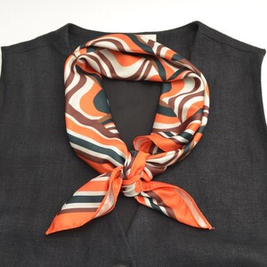 Satin Neck Scarf Boho Style Bandana Hair Head Scarf Headband Square Scarf Soft Silky Touch Elegant Gift For Her Bag Scarf Hair Accessories