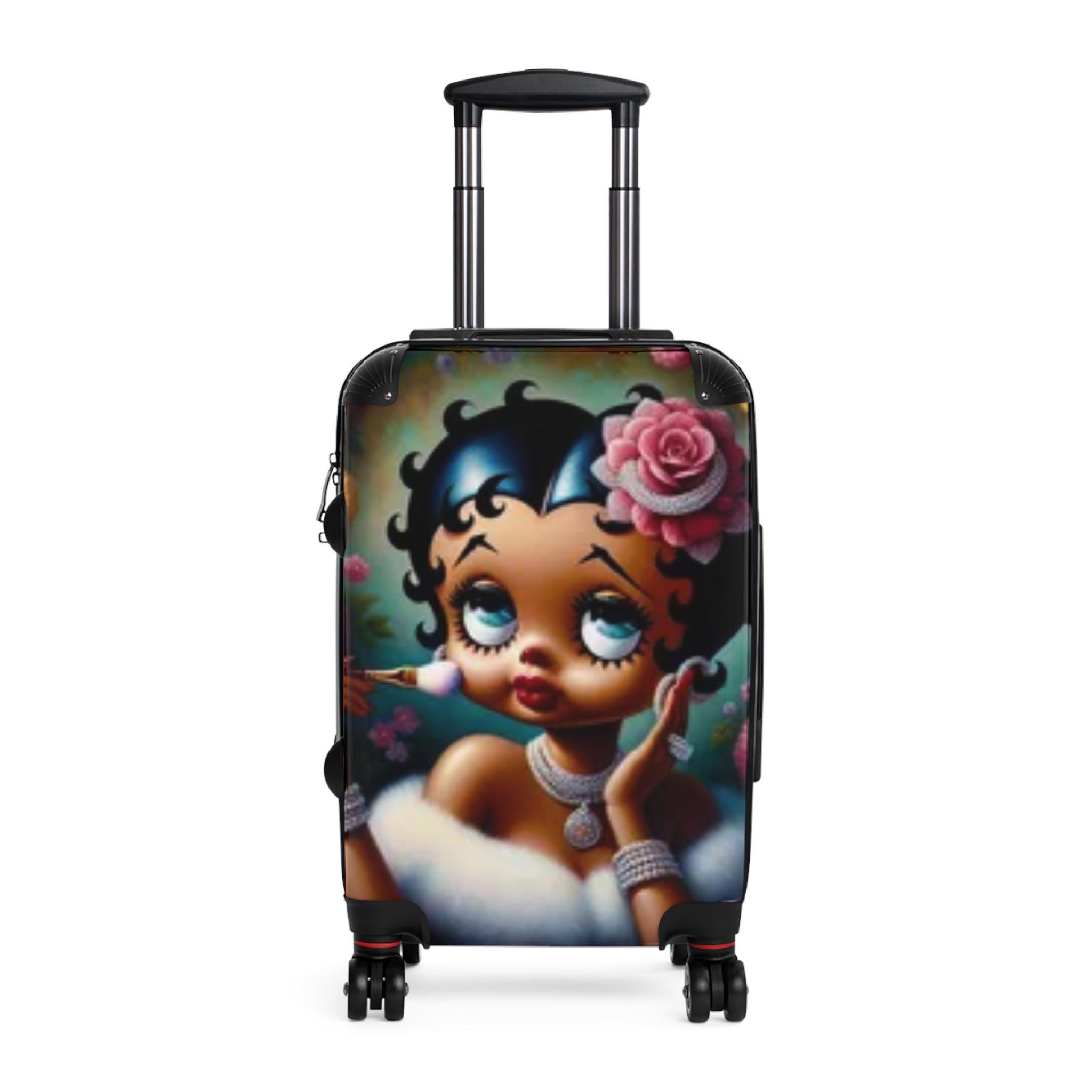 ベティ・ブープのスーツケース：ヴィンテージスタイルの旅行用スーツ