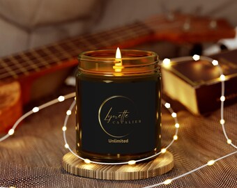 Lynette Cavalier's Scented Candles, Coconut Apricot Wax (4oz, 9oz)