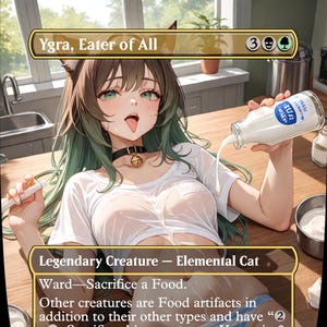 Ygra, Eater of All - MTG Anime Proxy