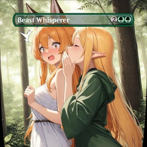 Susurrador de bestias - MTG Anime Proxy