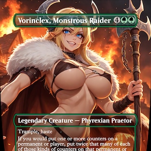 Vorinclex, der monströse Raider - MTG Anime Proxy