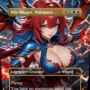 Niv-Mizzet, visionario - MTG Anime Proxy