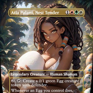 Atla Palani, cuidadora del nido - MTG Anime Proxy