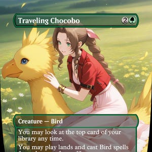 旅するチョコボ - 様々なスタイル - MTGアニメプロキシ
