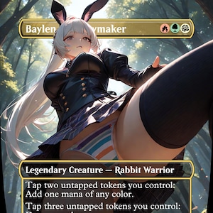 Baylen, The Haymaker - MTG Anime Proxy