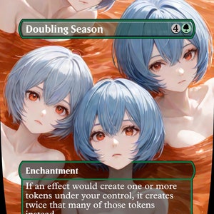 Verdubbeling van het seizoen - verschillende stijlen - MTG Anime Proxy