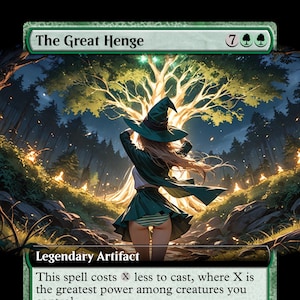 The Great Henge - Vários Estilos - MTG Anime Proxy