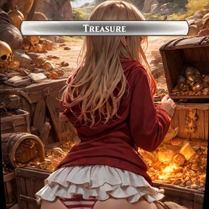 Treasure Token - Various Styles - MTG Anime Proxy