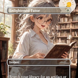 悟りを開いた教示者 - MTGアニメプロキシ