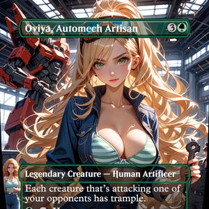 Oviya, Automech Artisan - MTG Anime Proxy