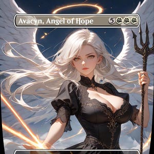 Avacyn, Angel of Hope - MTG Anime Proxy