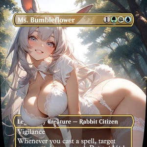 Sra. Bumbleflower - Vários Estilos - MTG Anime Proxy