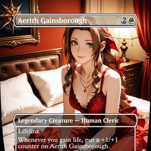 エアリス・ゲインズブール - MTGアニメプロキシ