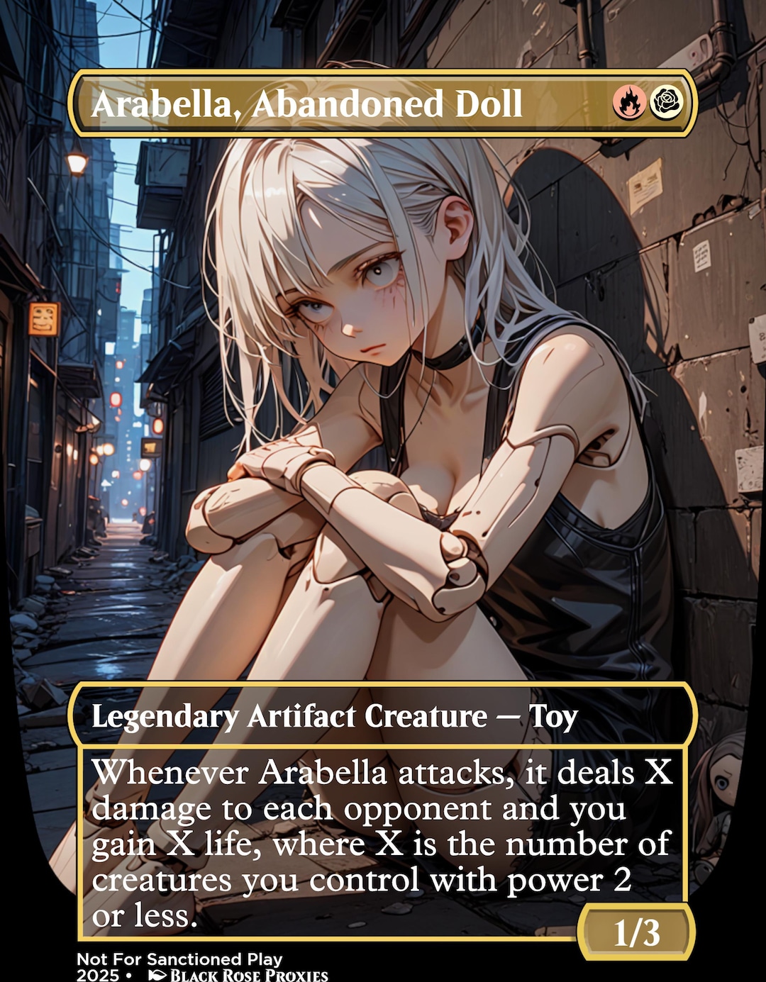 [MTG]Arabella, Abandoned Doll アーティストプルーフ Arabella, Abandoned Doll // Commander (Arabella, Abandoned