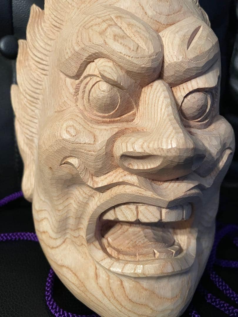 Japanese wood sculpture - Etsy 日本