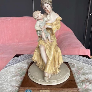 Domani Italy 1985 A. Bercari "Mother and Child" Sculpture Ornament