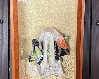 歌舞伎木目込み人形：日本の連獅子、手作りの飾り - Etsy 日本