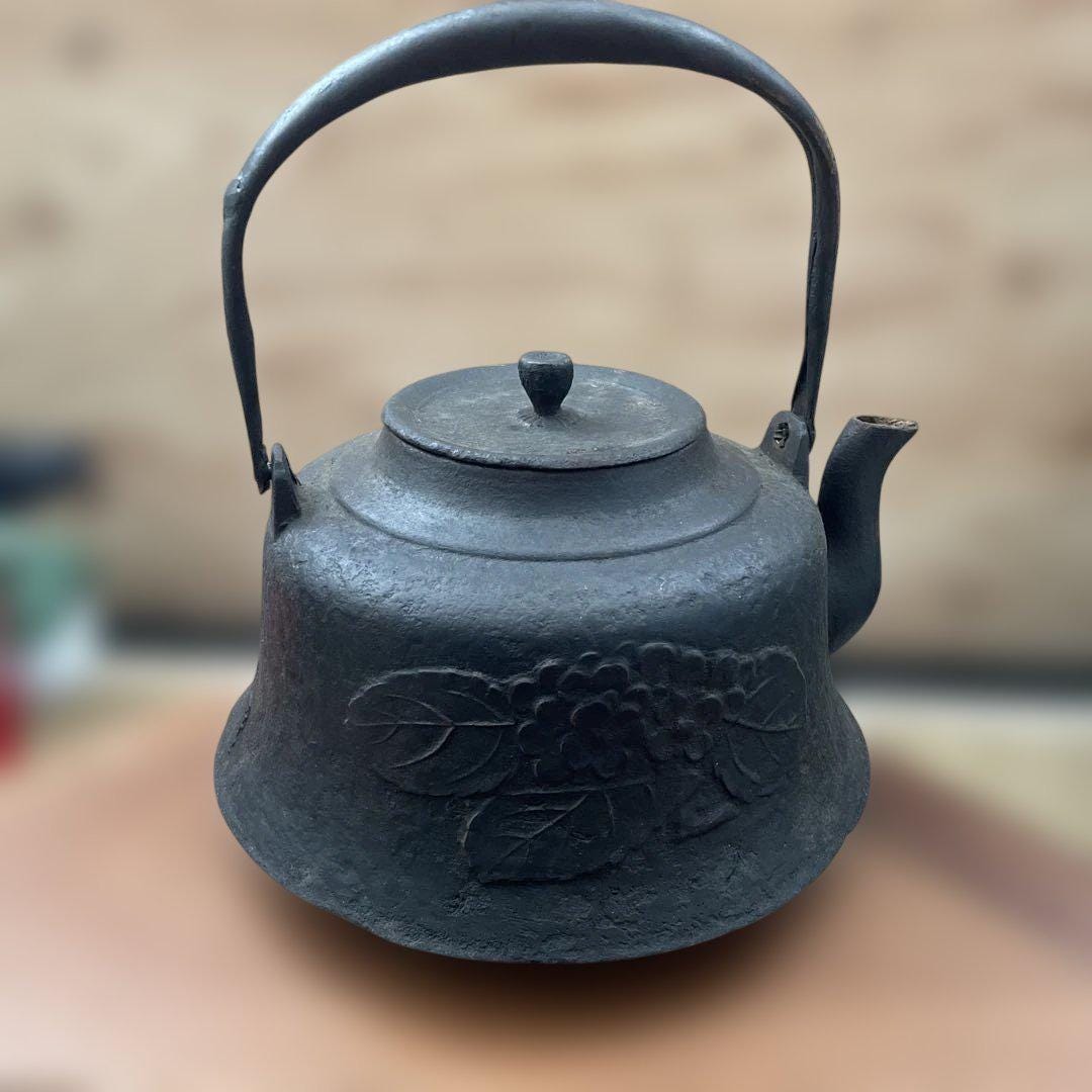 Japanese cast iron teapot - Etsy 日本