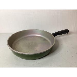 Vintage Club Aluminium Grün Bratenpfanne Kochgeschirr Küche Essential