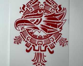 Mexico eagle decal