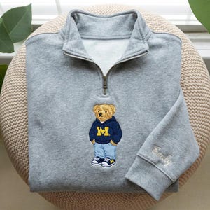 Teddy Quarter Zip - Etsy